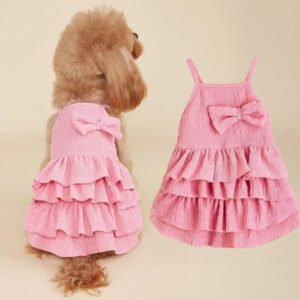 tiered-ruffle-bow-accent-pet-sundress